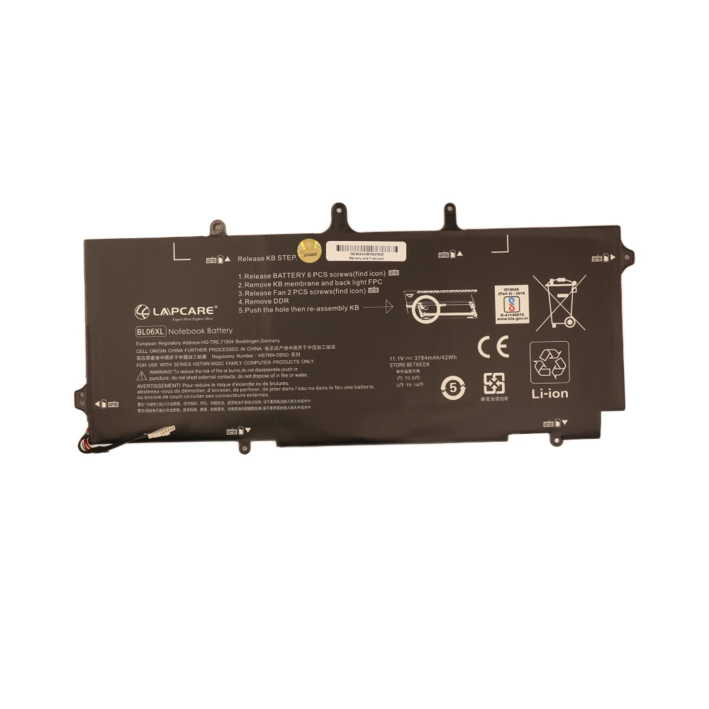 Lapcare Laptop Battery Compatible For HP BL06 view 2